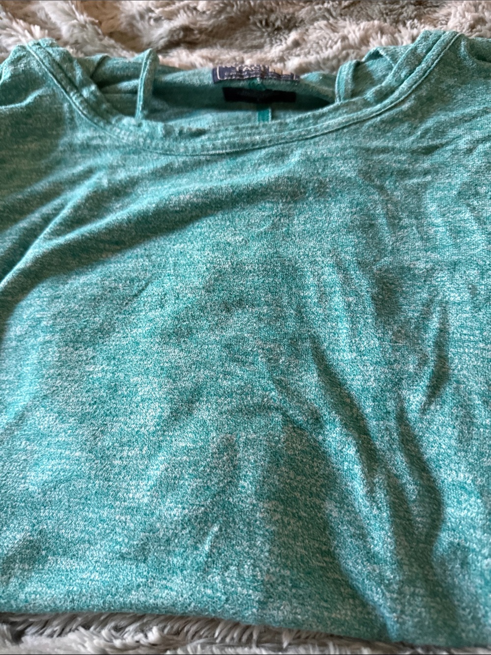 Northern Reflections Teal Pullover Top